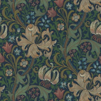 TAPET GOLDEN LILY, Indigo