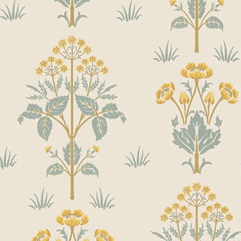 TAPET MEADOW SWEET, Gold/Slate