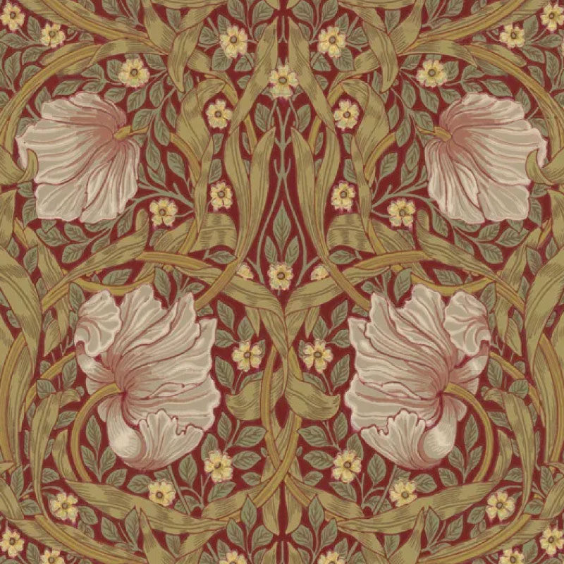 TAPET PIMPERNEL, Brick/Olive