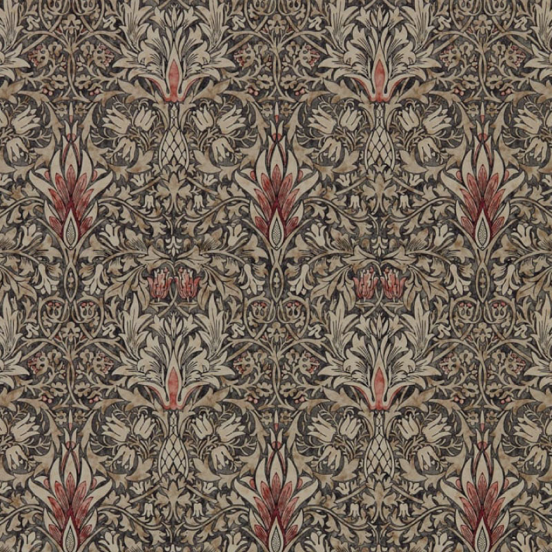 TAPET SNAKESHEAD, Charcoal/Spice