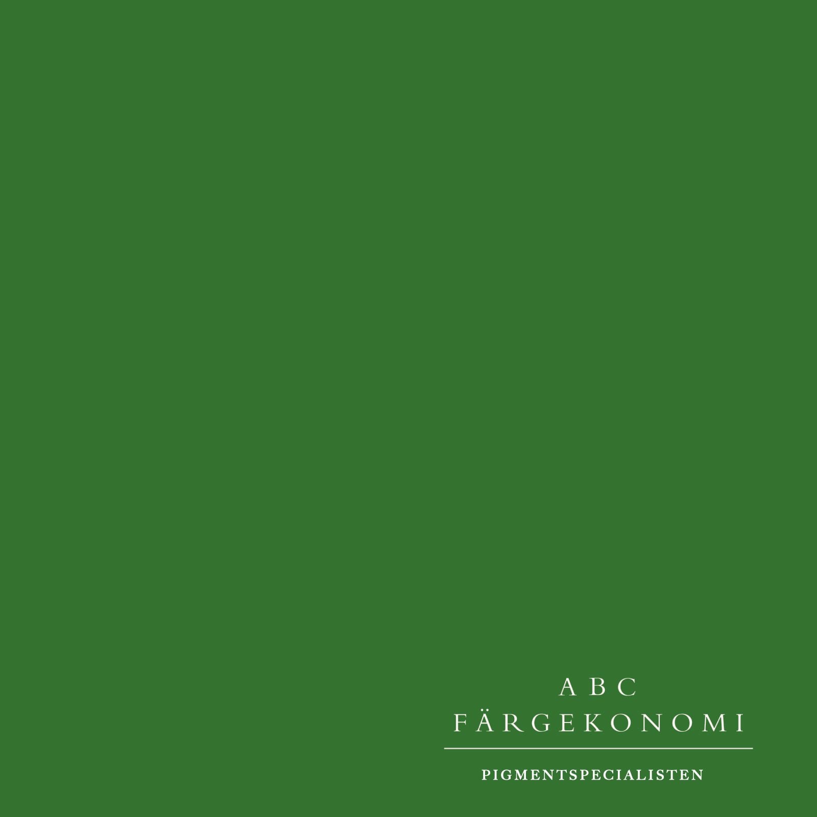 PIGMENT KROMOXIDGRÖNT
