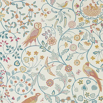 TAPET NEWILL, Indigo Saffron