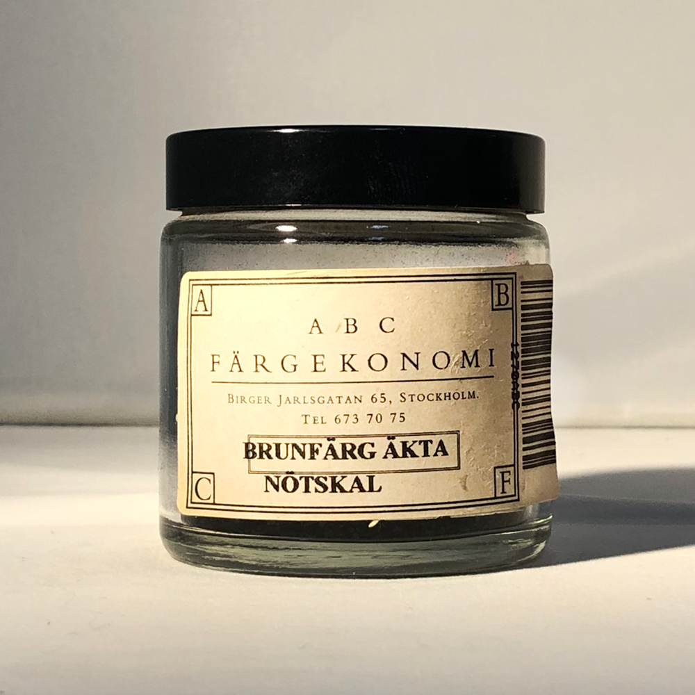 BRUNFÄRG ÄKTA NÖTSKAL, 120 ml - 2