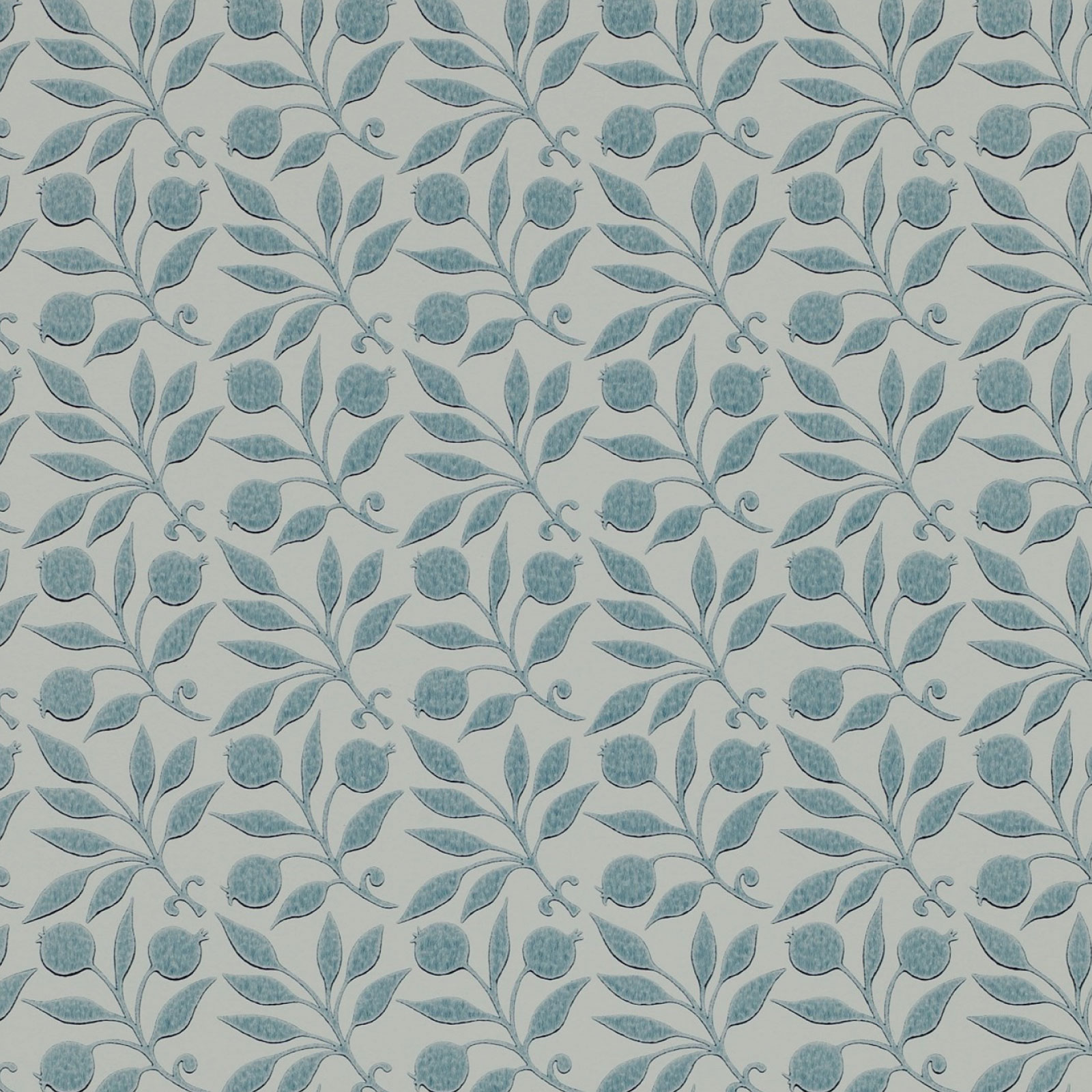 TAPET ROSESHIP, Mineral Blue