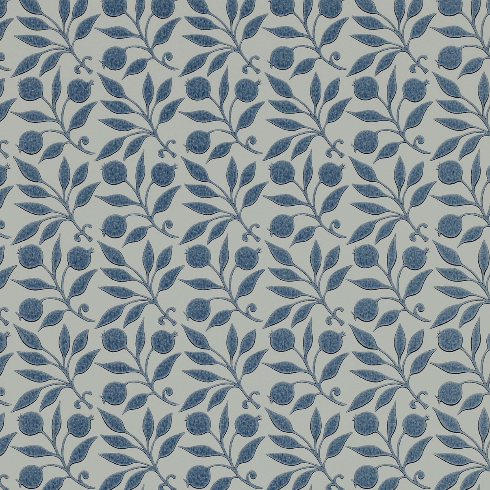 TAPET ROSESHIP, Indigo
