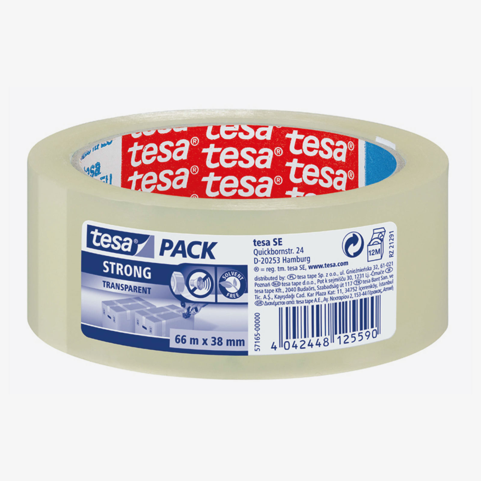 FÖRPACKNINGSTEJP TESA, 38 mm