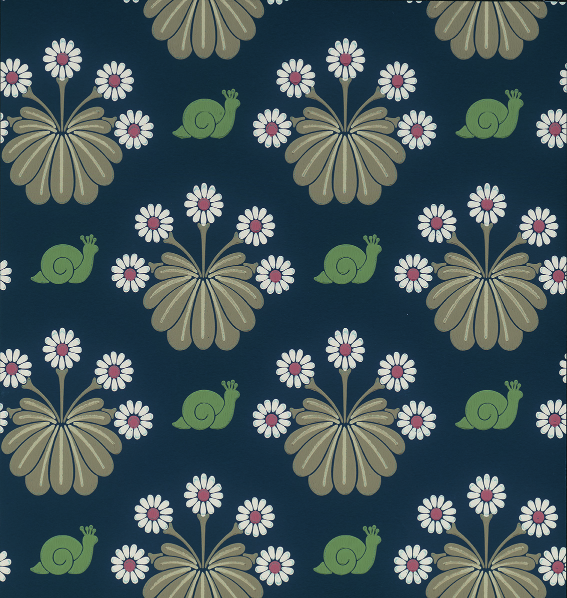 TAPET BURGES SNAIL, Dark Blue