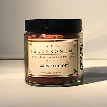 PIGMENT JÄRNOXIDRÖD MÖRK