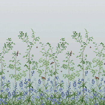 TAPET BIRD & BLUEBELL, Celestial Blue