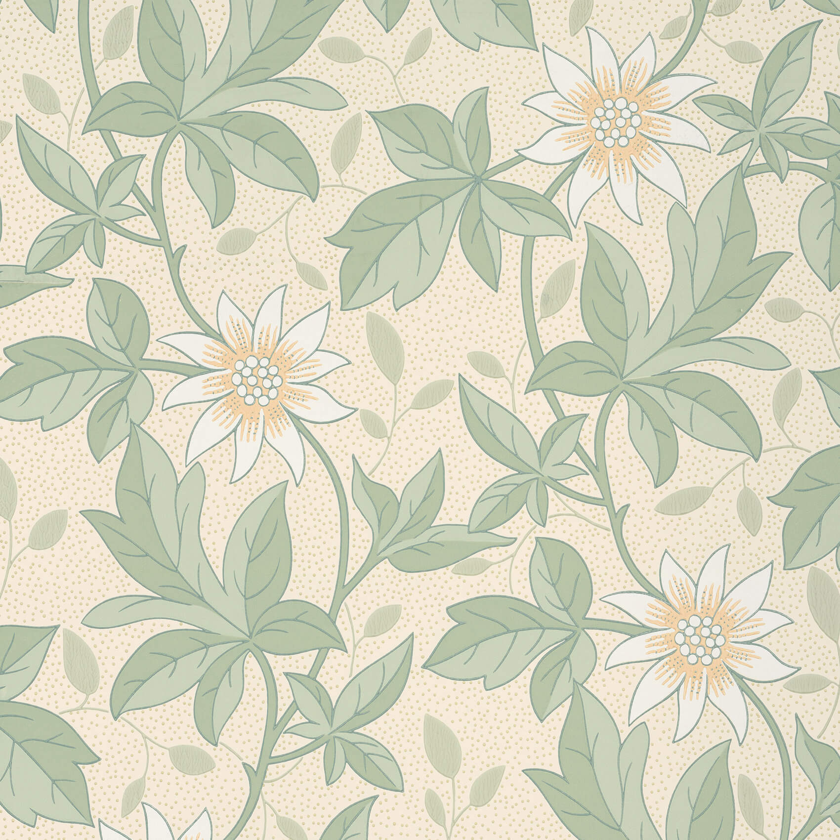TAPET MONROE - GOLD FLOWER