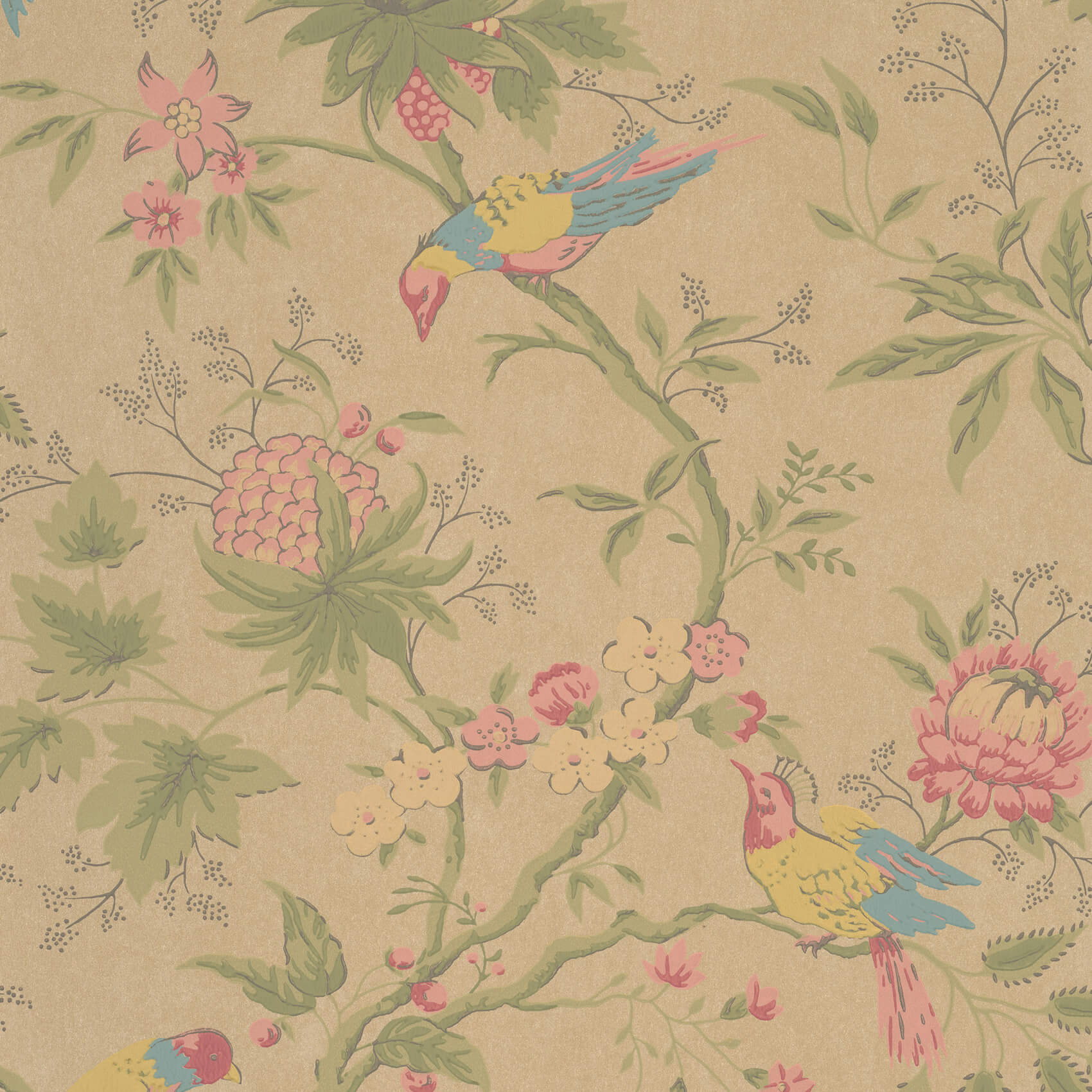 TAPET BROOKE HOUSE - PARCHMENT