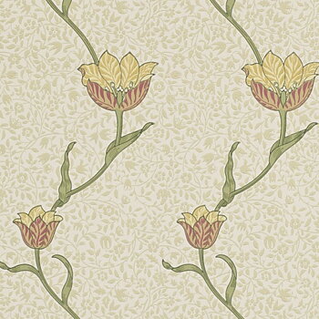 TAPET GARDEN TULIP, Russet/Lichen