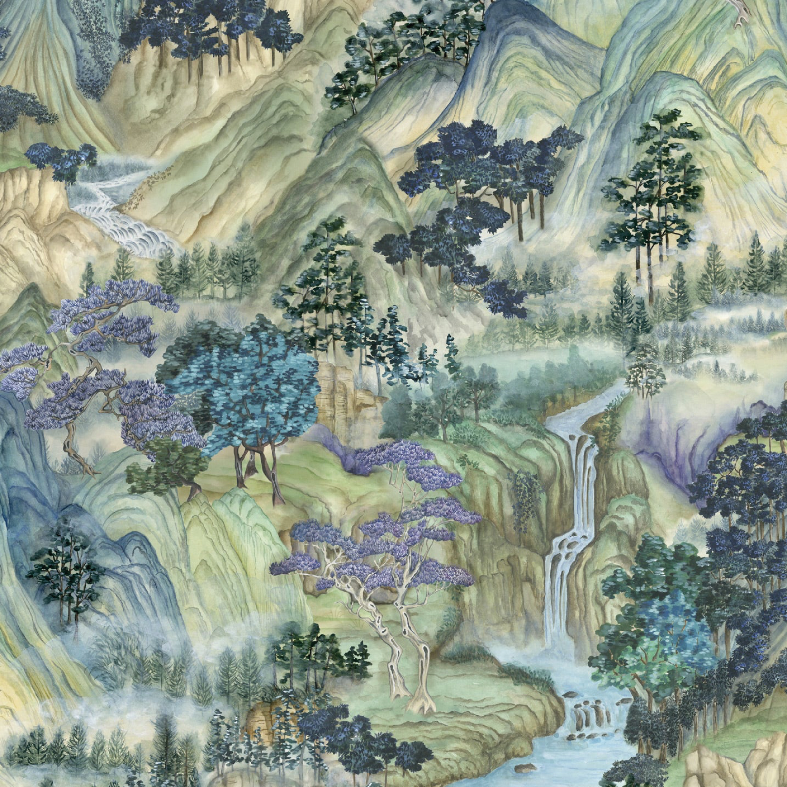 TAPET MOUNTAINSCAPE, Nocturnal
