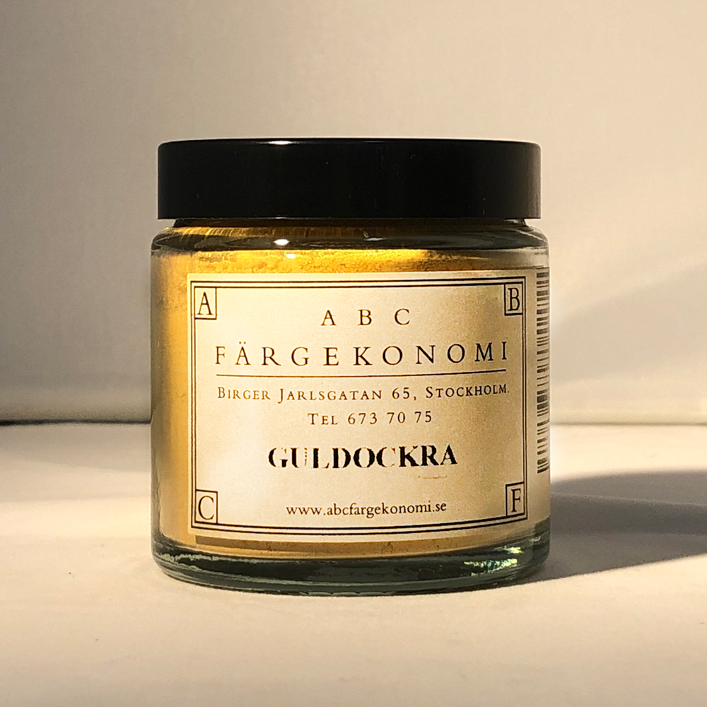 FÄRGPIGMENT GULDOCKRA - 2