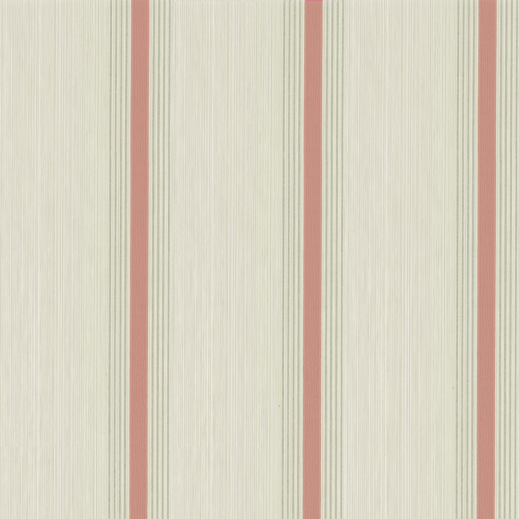 TAPET CAVENDISH STRIPE - BRUSH RED