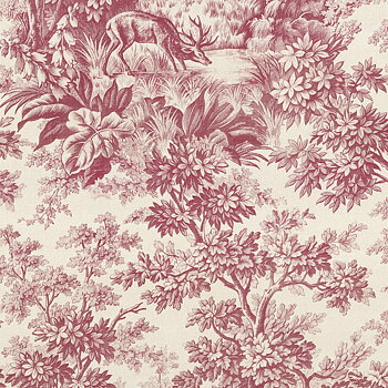 TAPET STAG TOILE - BURGUNDY