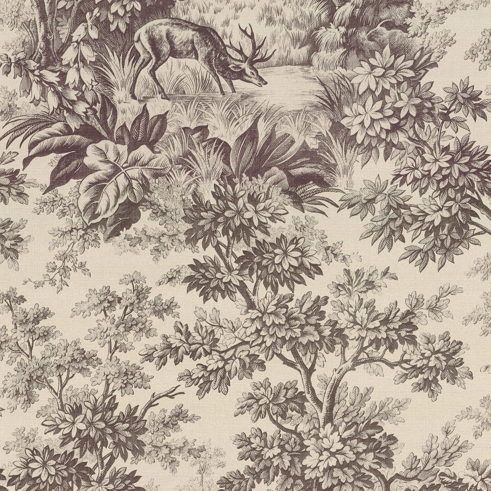TAPET STAG TOILE - CHOCOLAT