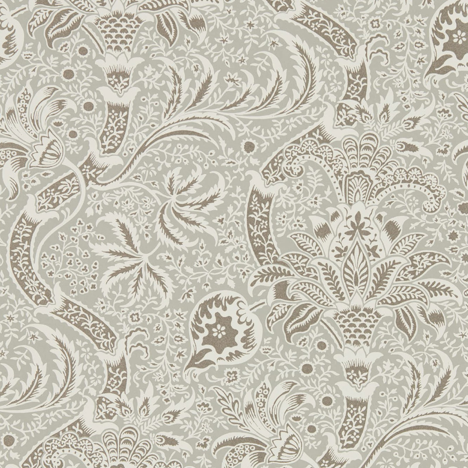 TAPET INDIAN, Grey/Pewter