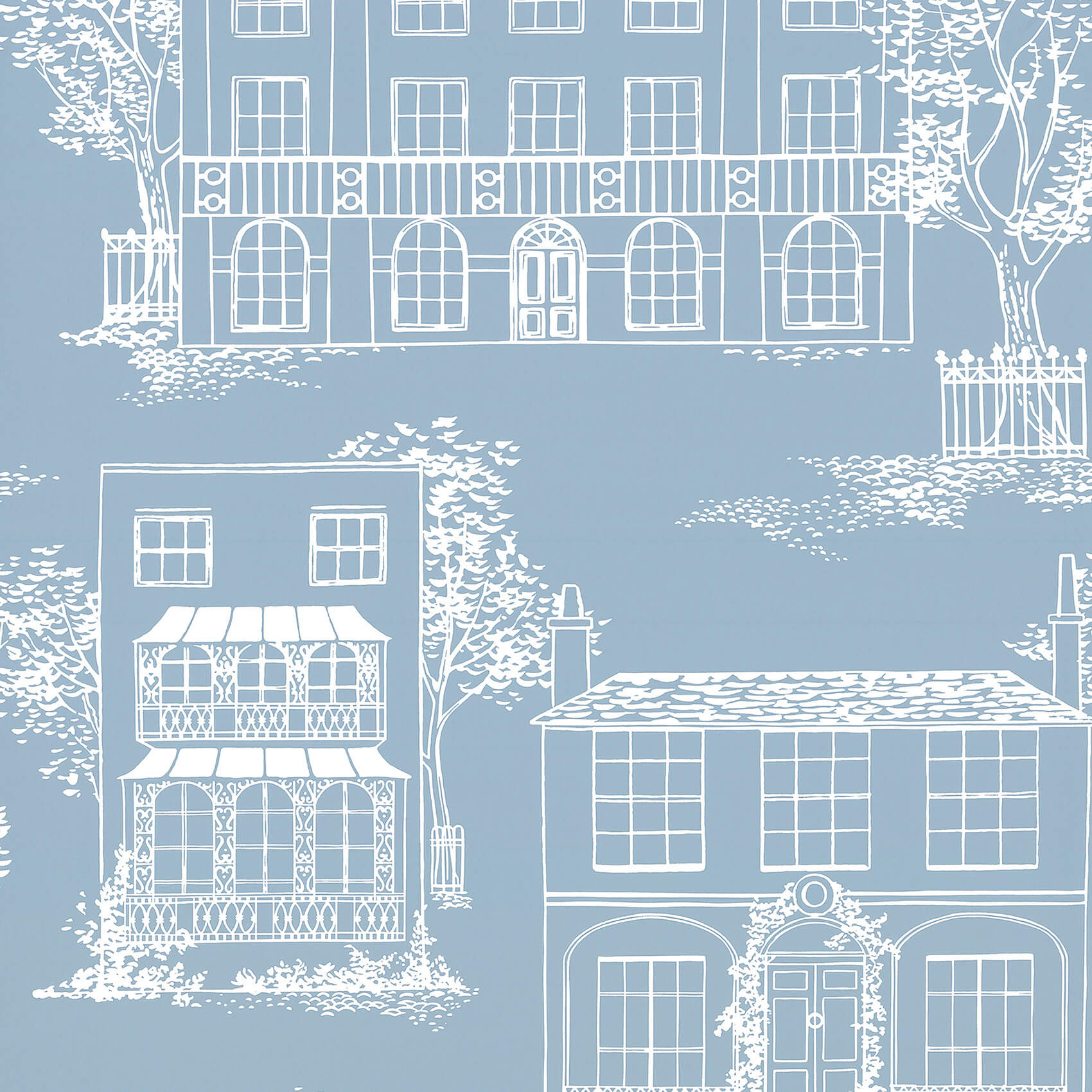 TAPET HAMPSTEAD - JAMES BLUE