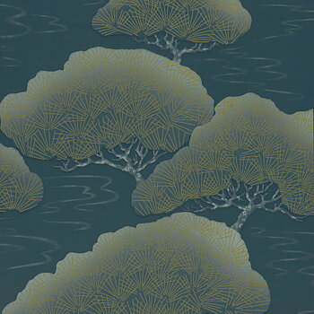 TAPET PINES - BLUE PINE