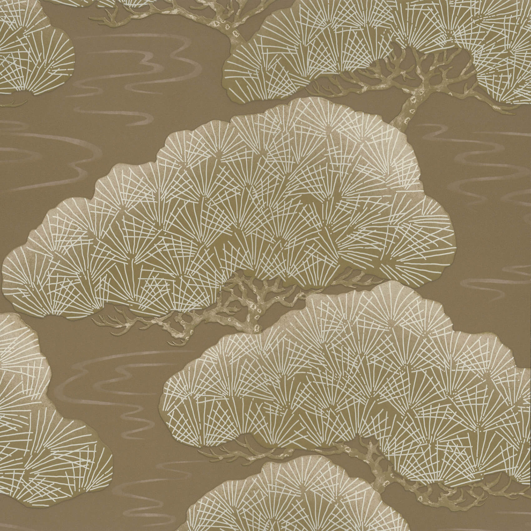TAPET PINES - GOLDEN PINE