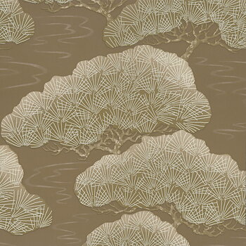 TAPET PINES - GOLDEN PINE