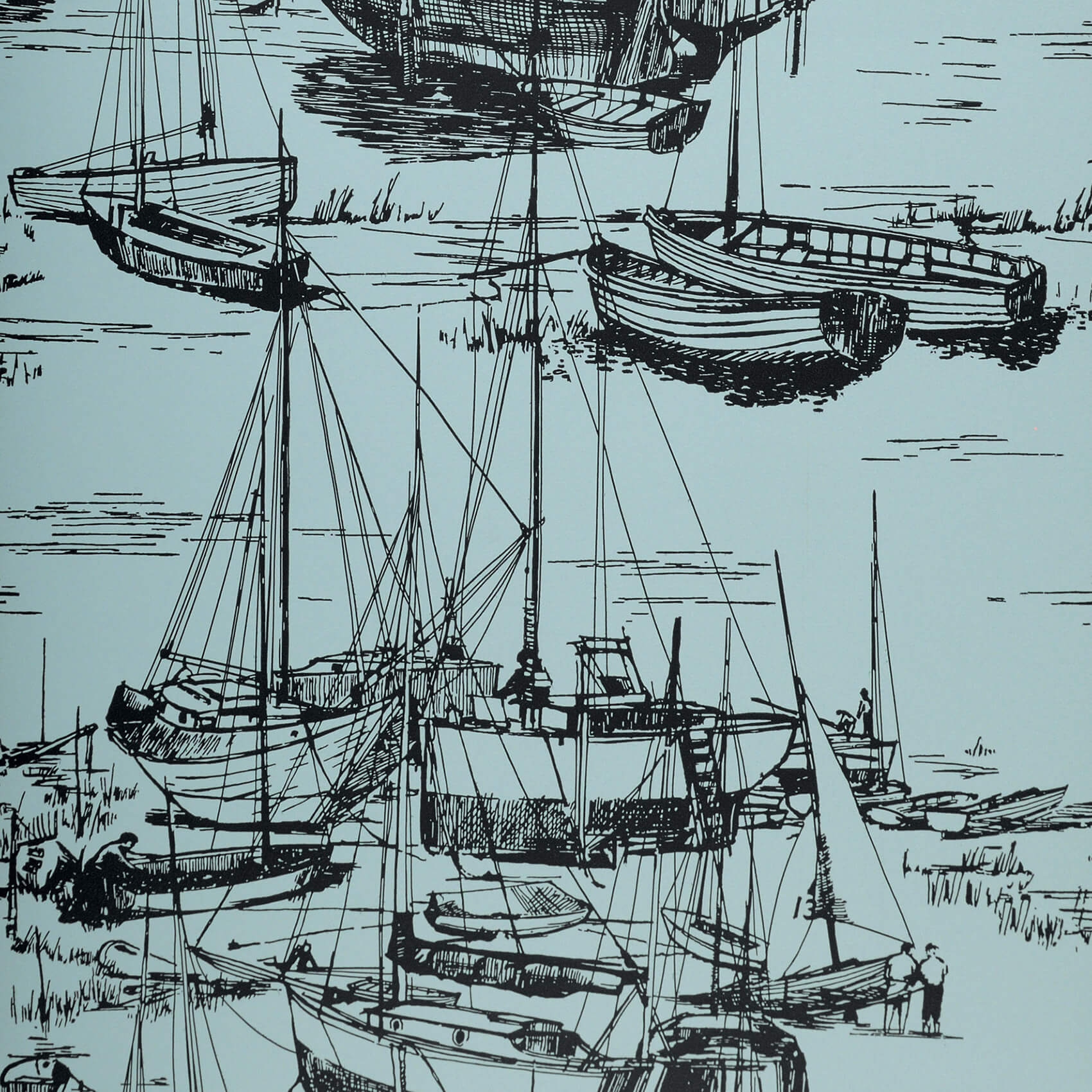 TAPET ZINGARA - CERULEAN SEA