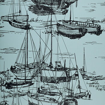TAPET ZINGARA - CERULEAN SEA