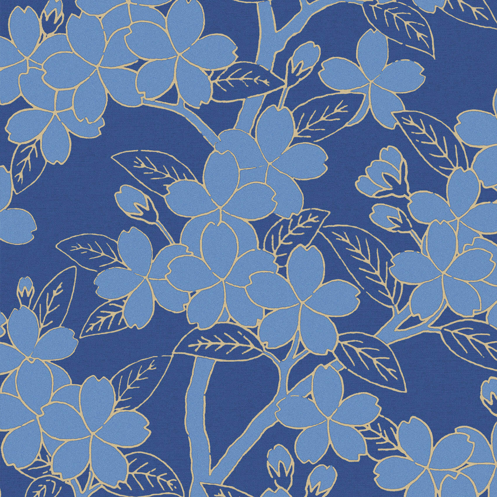 TAPET CAMELLIA - SMALT