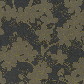 TAPET CAMELLIA - CHARCOAL