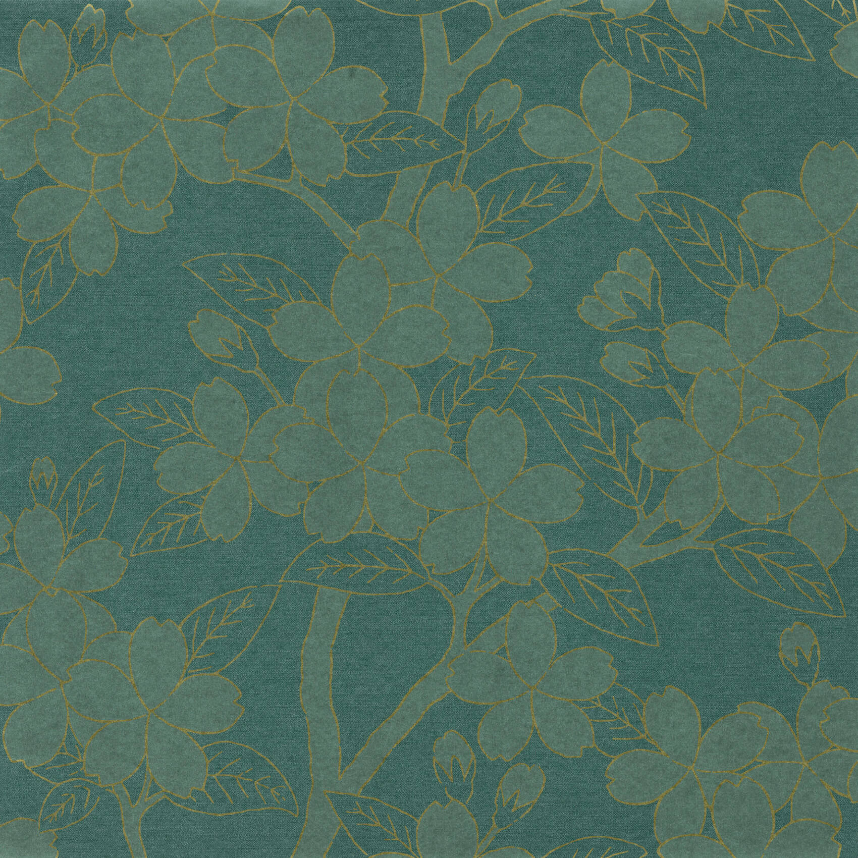 TAPET CAMELLIA - TEAL