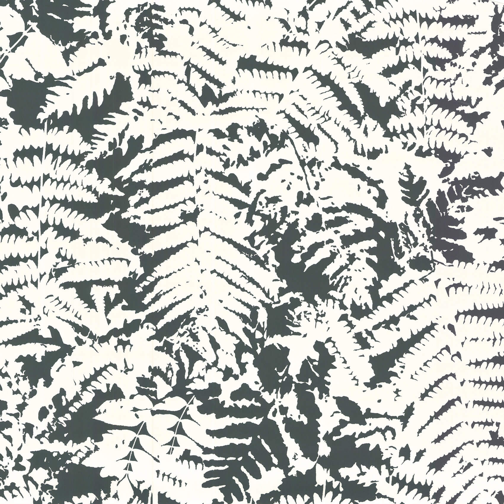 TAPET FERN - OFF BLACK
