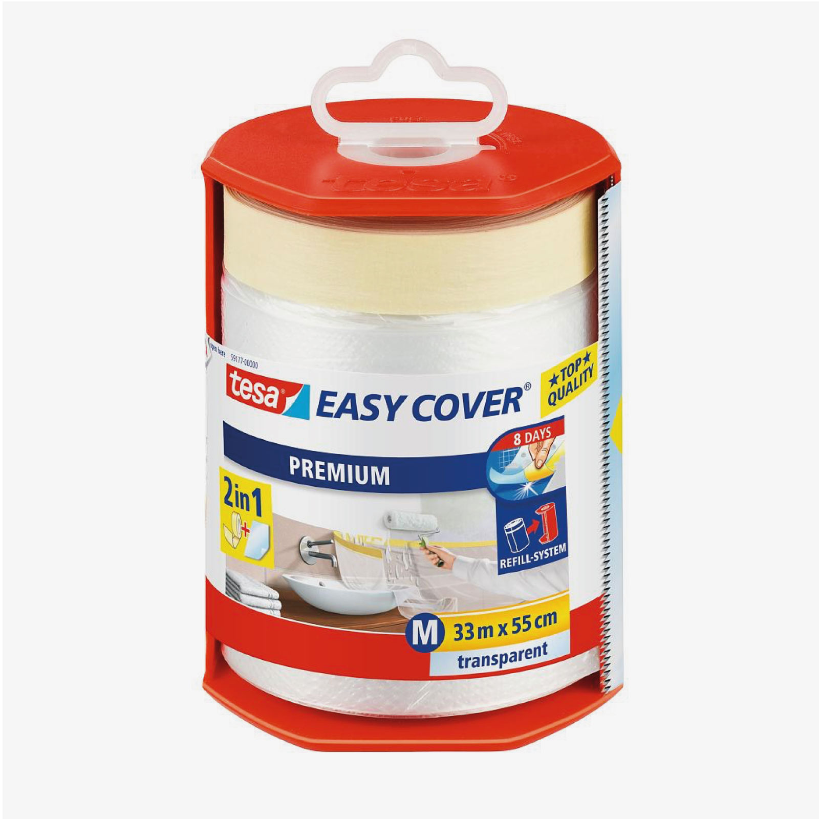 EASY COVER TESA, 33 m x 55 cm