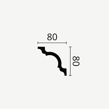 TAKLIST NOMASTYL A1, 80x80 mm 