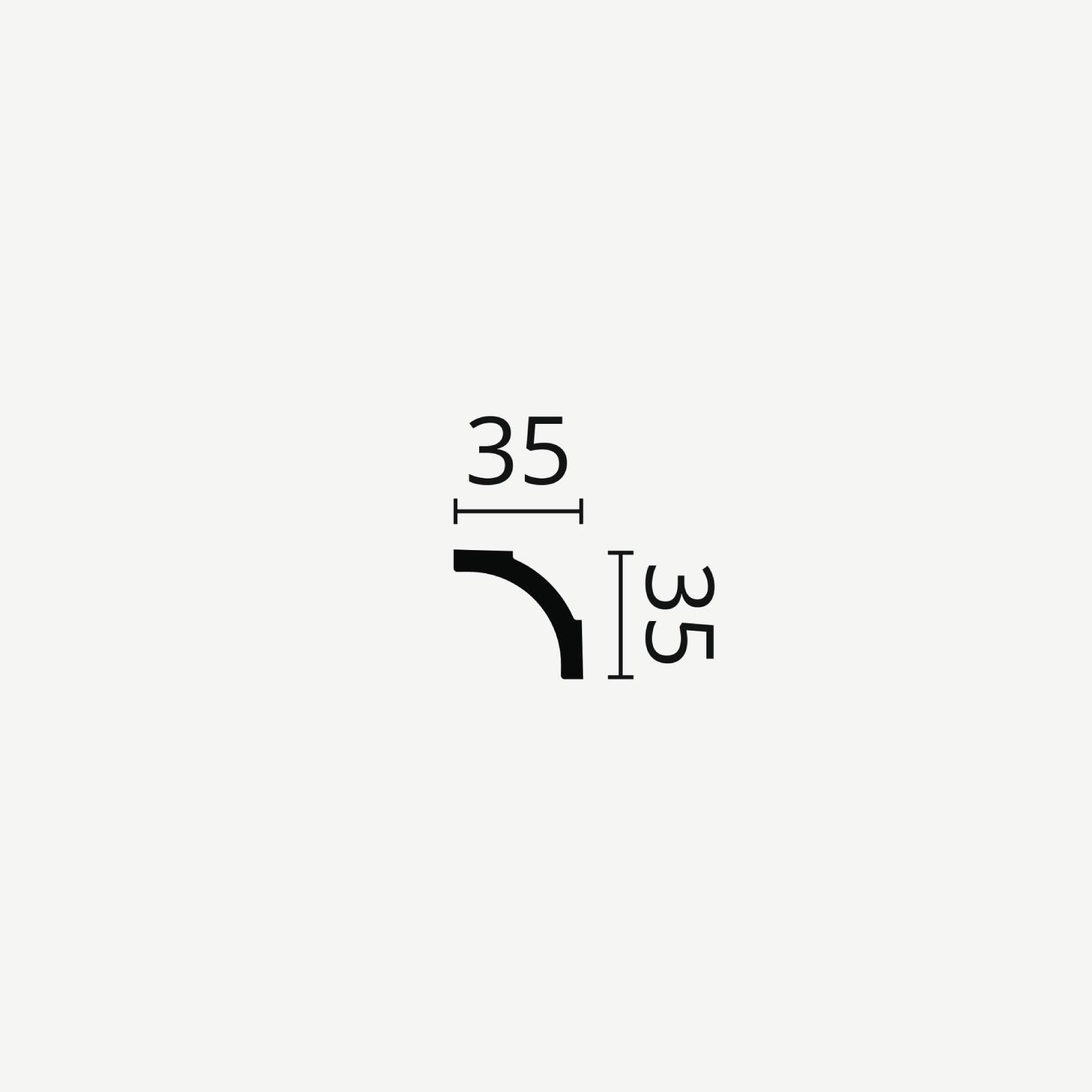 TAKLIST NOMASTYL B2, 35x35 mm  - 2