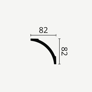 TAKLIST NOMASTYL B8, 82x82 mm 