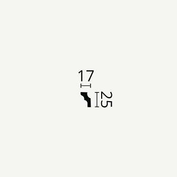 TAKLIST NOMASTYL E, 25x20 mm 