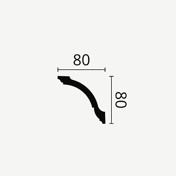 TAKLIST NOMASTYL GO, 80x80 mm 