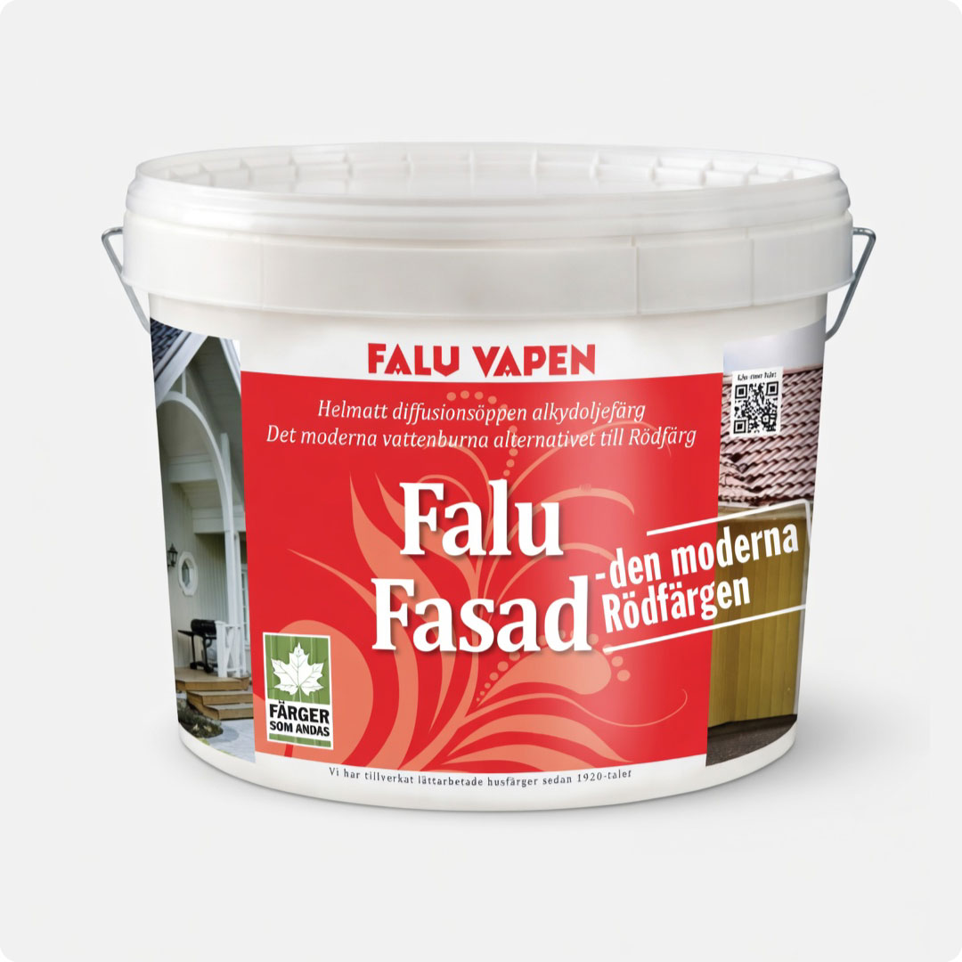 FALU FASAD HERRGÅRDSGUL 564, flera val - 2