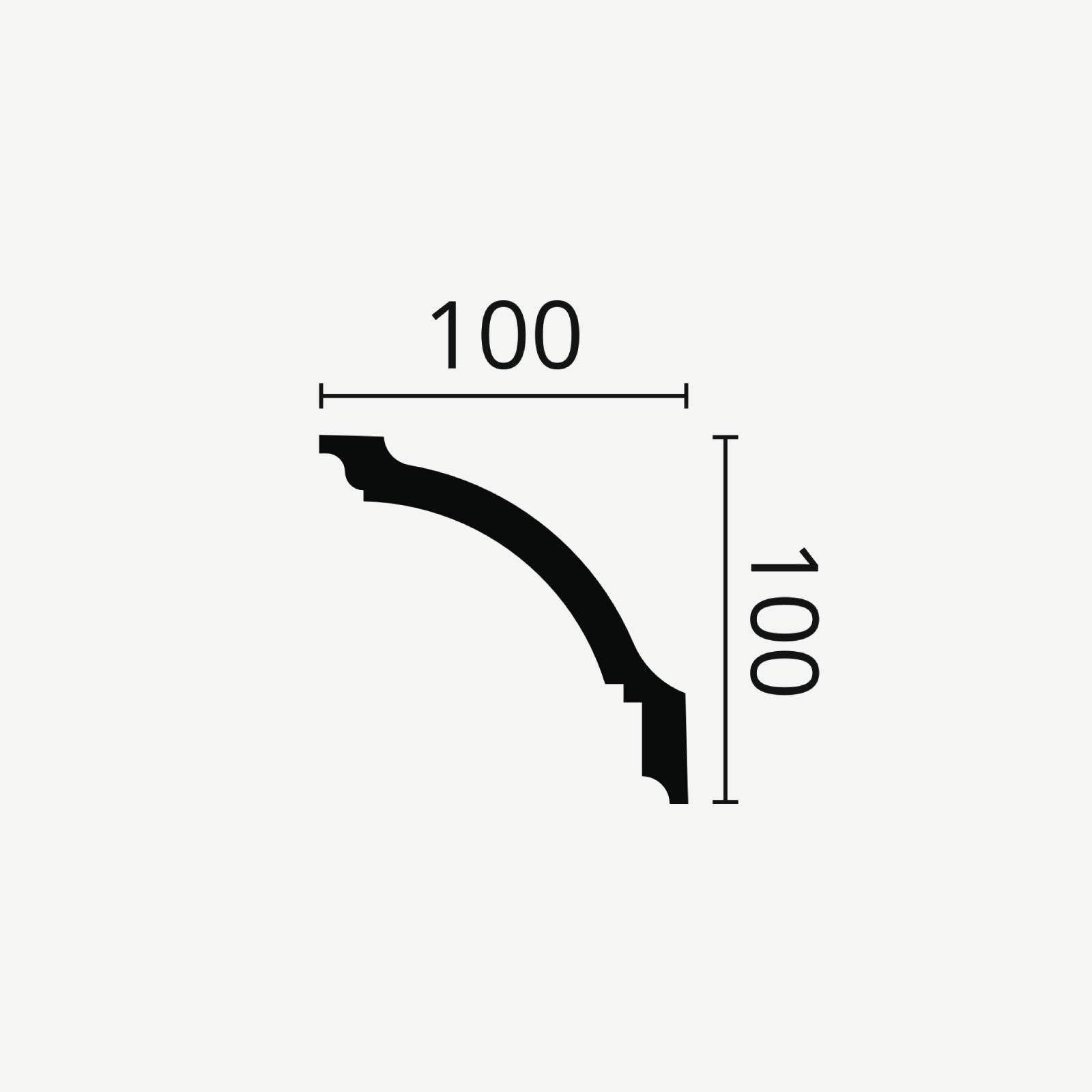 TAKLIST NOMASTYL GP, 100x100 mm  - 2