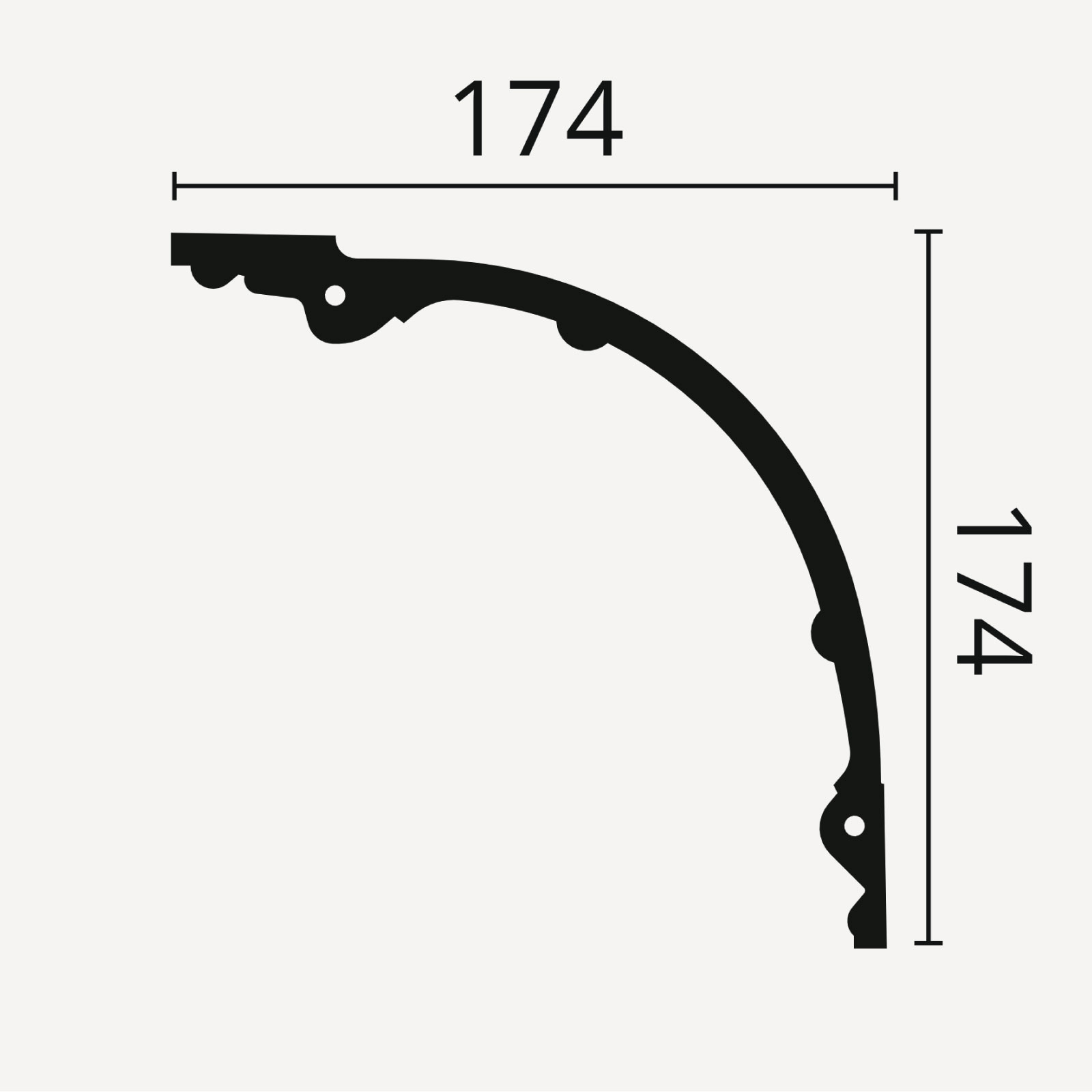 TAKLIST ARSTYL Z40, 175x170 mm  - 2