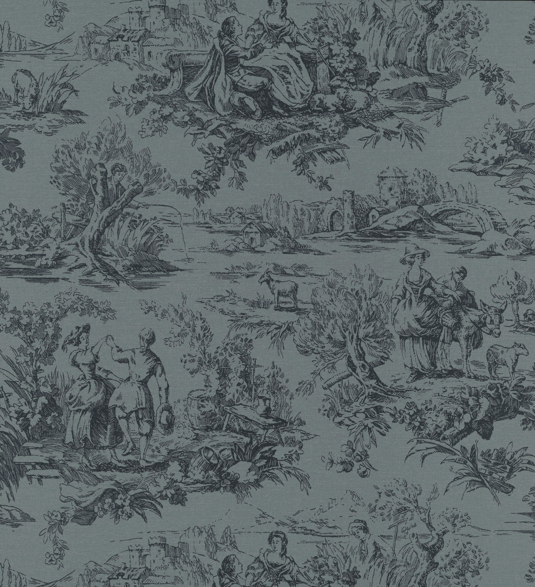 TAPET LOVER´S TOILE, Hicks Blue
