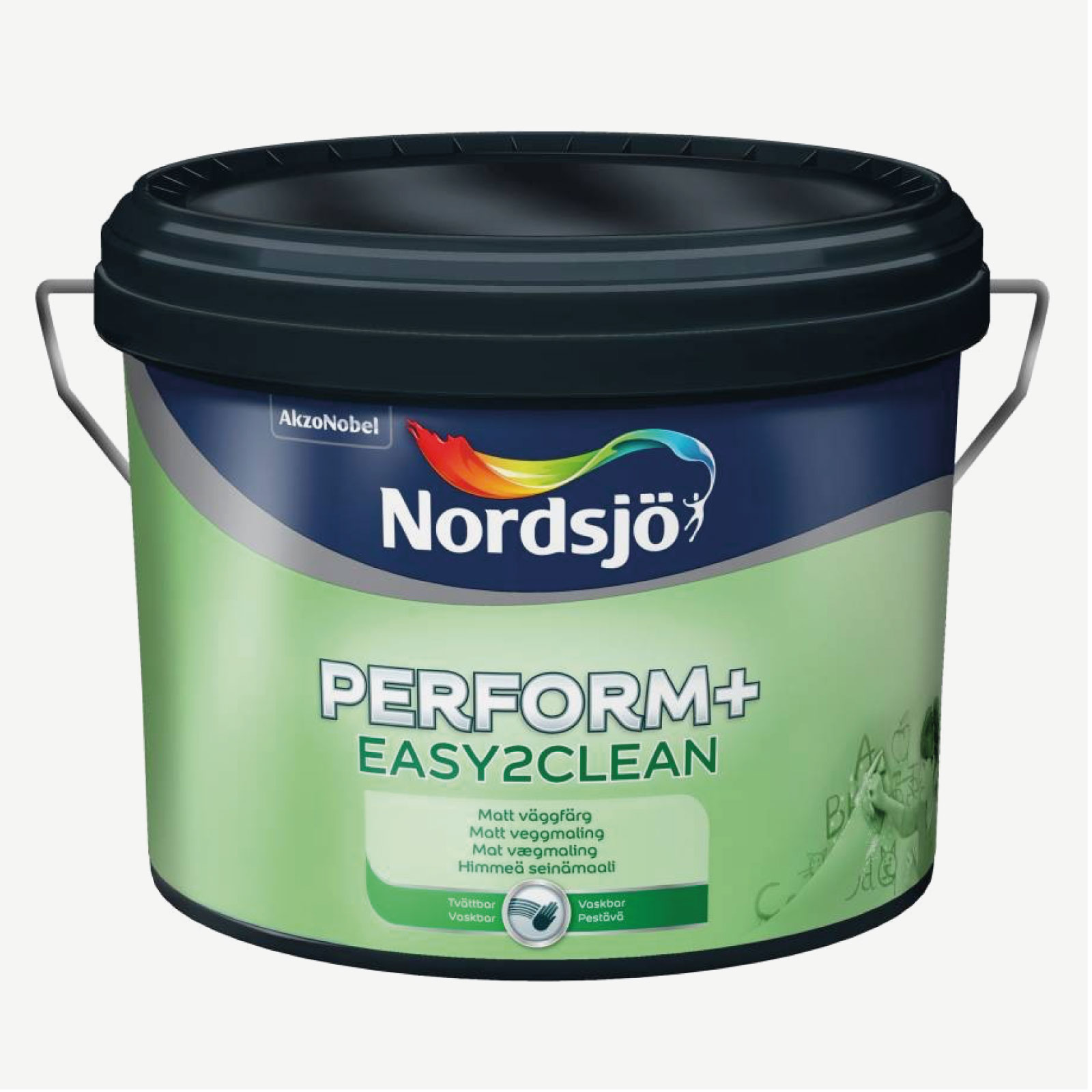 VÄGGFÄRG NORDSJÖ PERFORM+ EASY 2 CLEAN, flera val