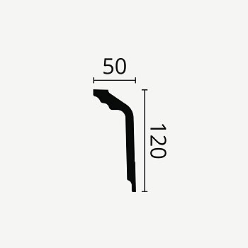 TAKLIST NOMASTYL GT, 120x50 mm 