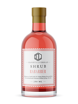 Infused Liquid Rabarber Shrub