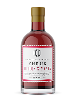 Infused Liquid Raspberry/Mint Shrub
