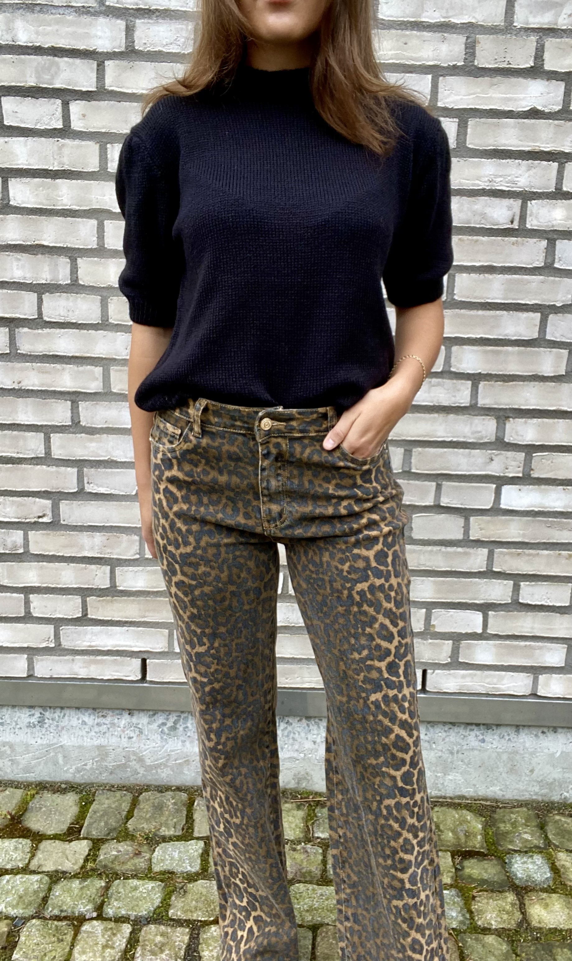 Cosy House Stretchjeans Leopard - 3