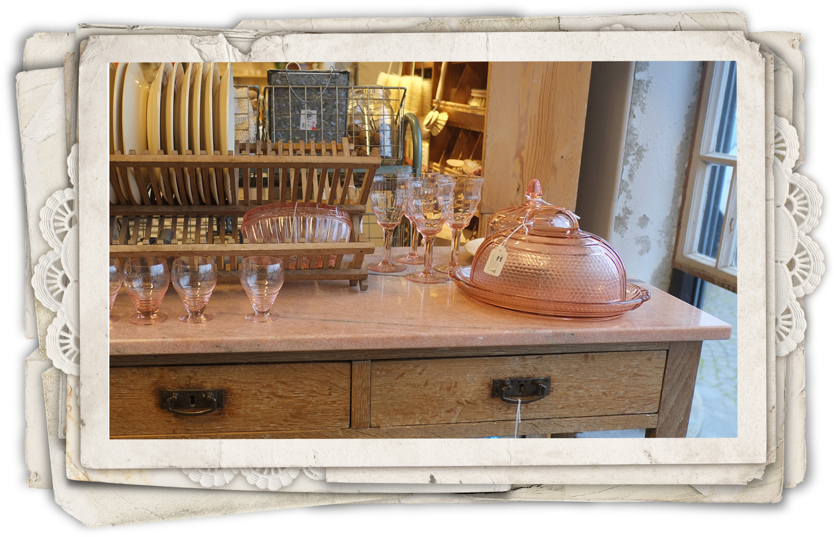 Fynd från våra skattjakter i Frankrike  