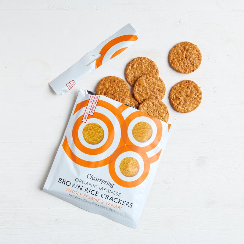 Crackers råris sesam 40g x12, EKO