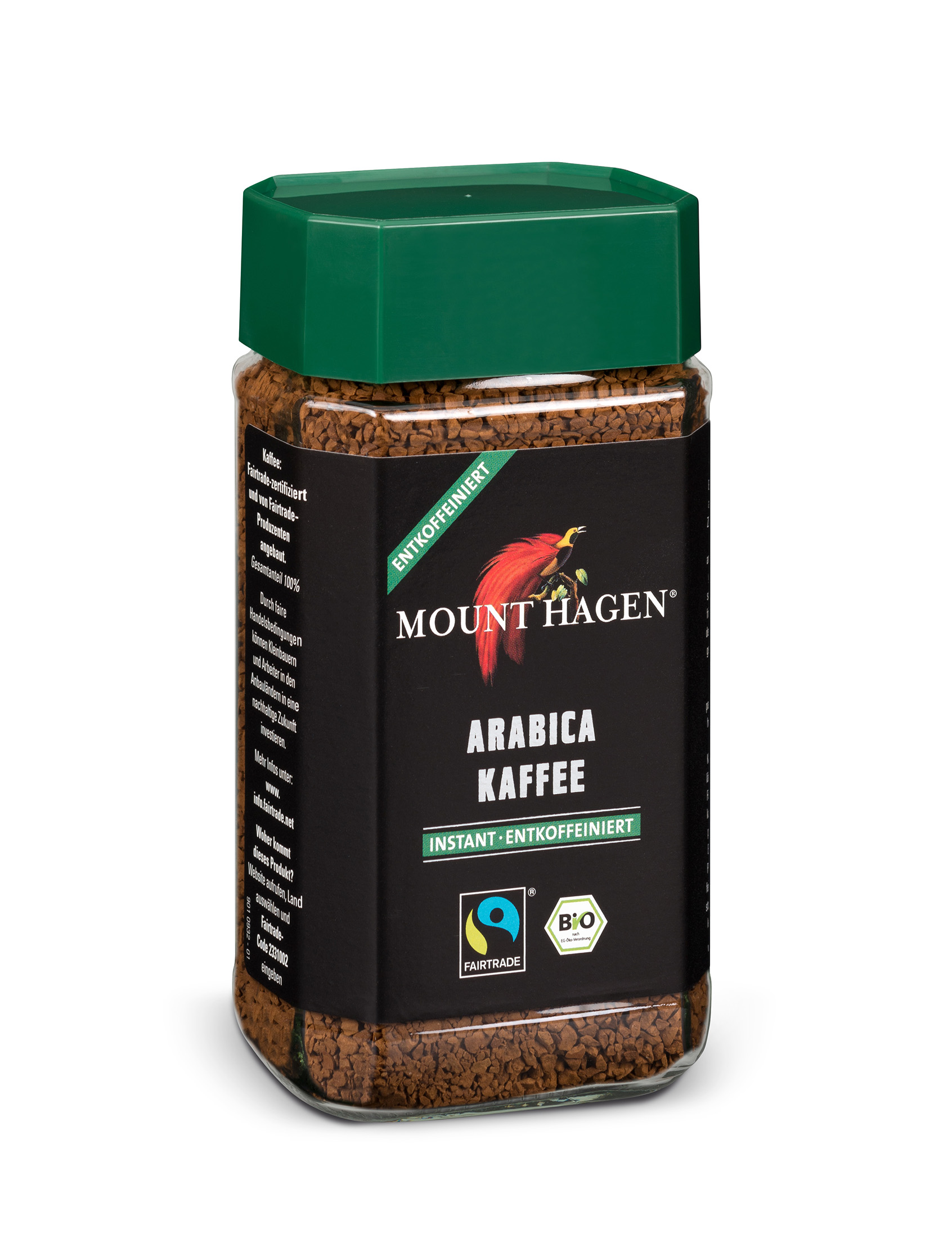 Snabbkaffe Arabica Koffeinfri 100g x6, EKO